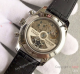 Swiss Replica Zenith EL Primero Black Leather Watch Band Stainless Steel Case Silver Dial 2_th.png